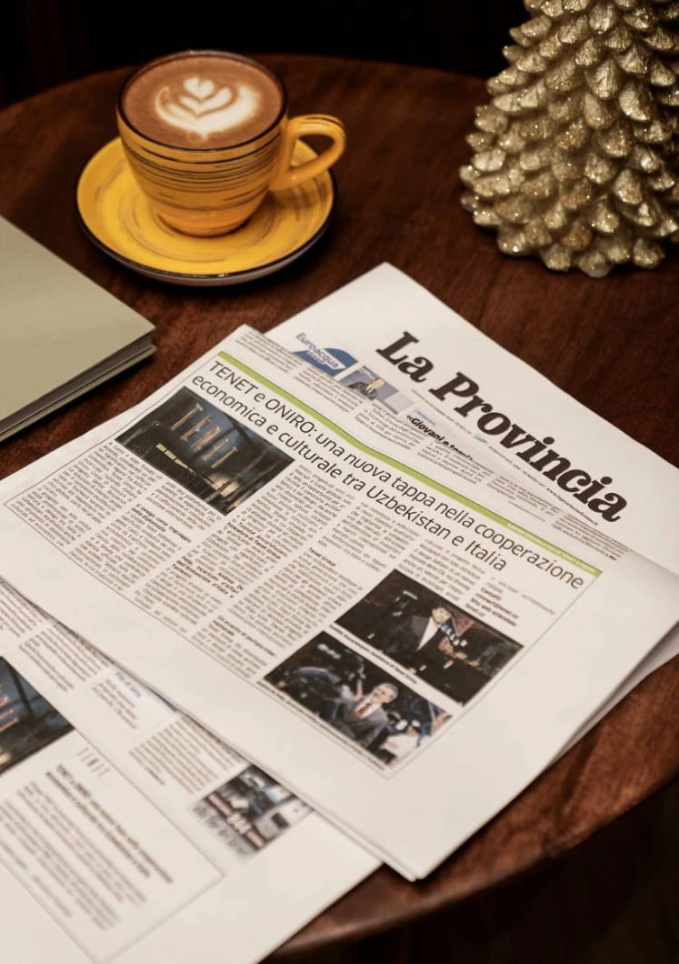 TENET — на страницах La Provincia di Como